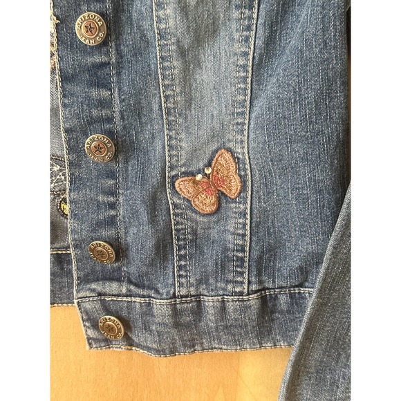 Arizona Jeans‎ Company Denim Jacket Women Small - Picture 3 of 10